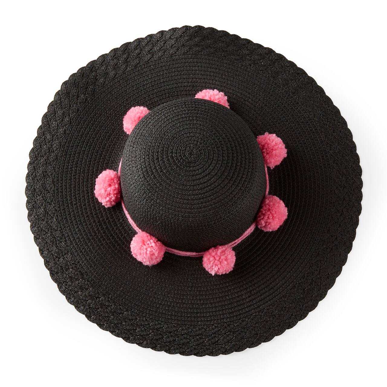 Pom-Pom Embellished Hat